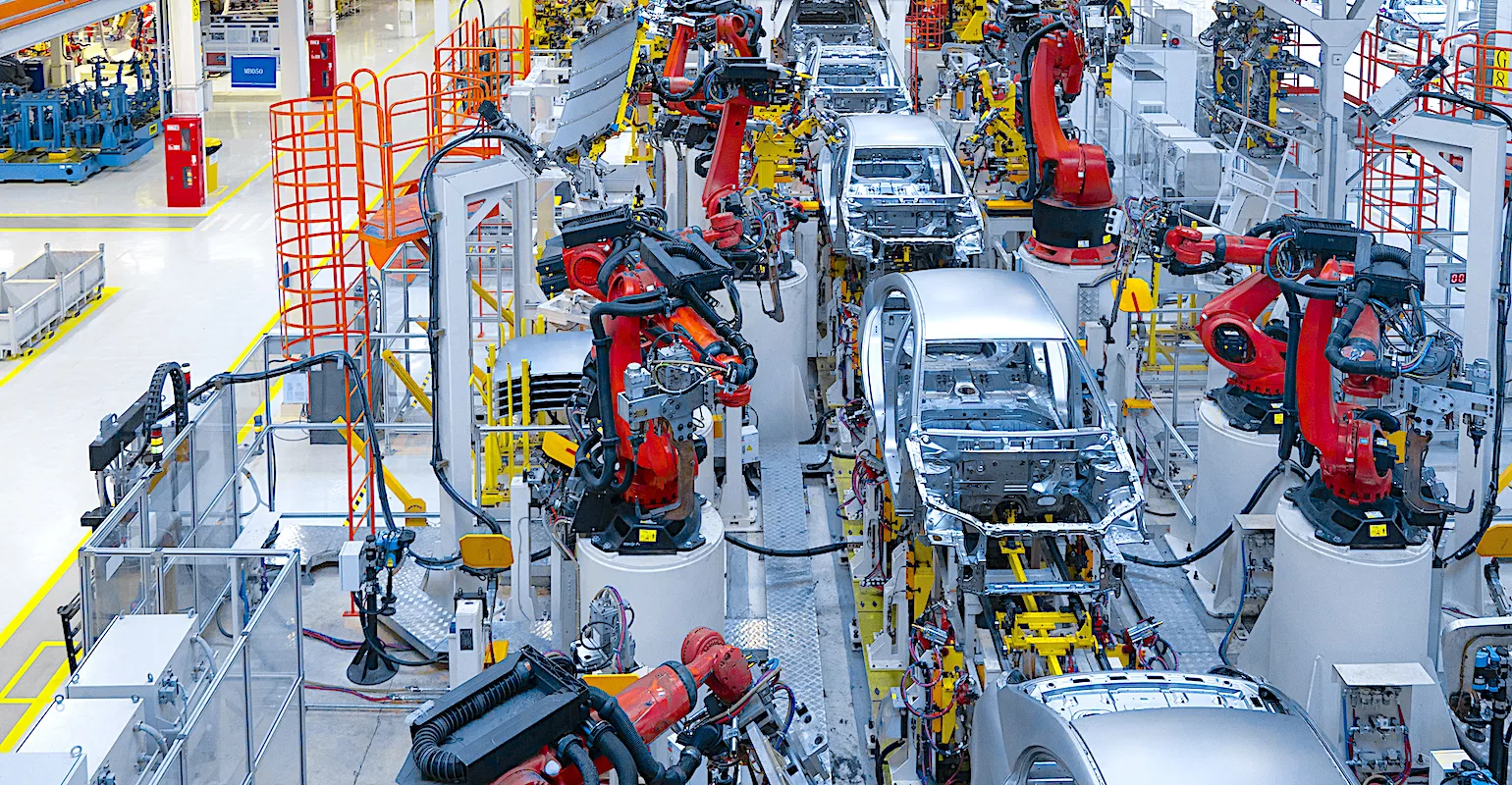Production de voitures par IA